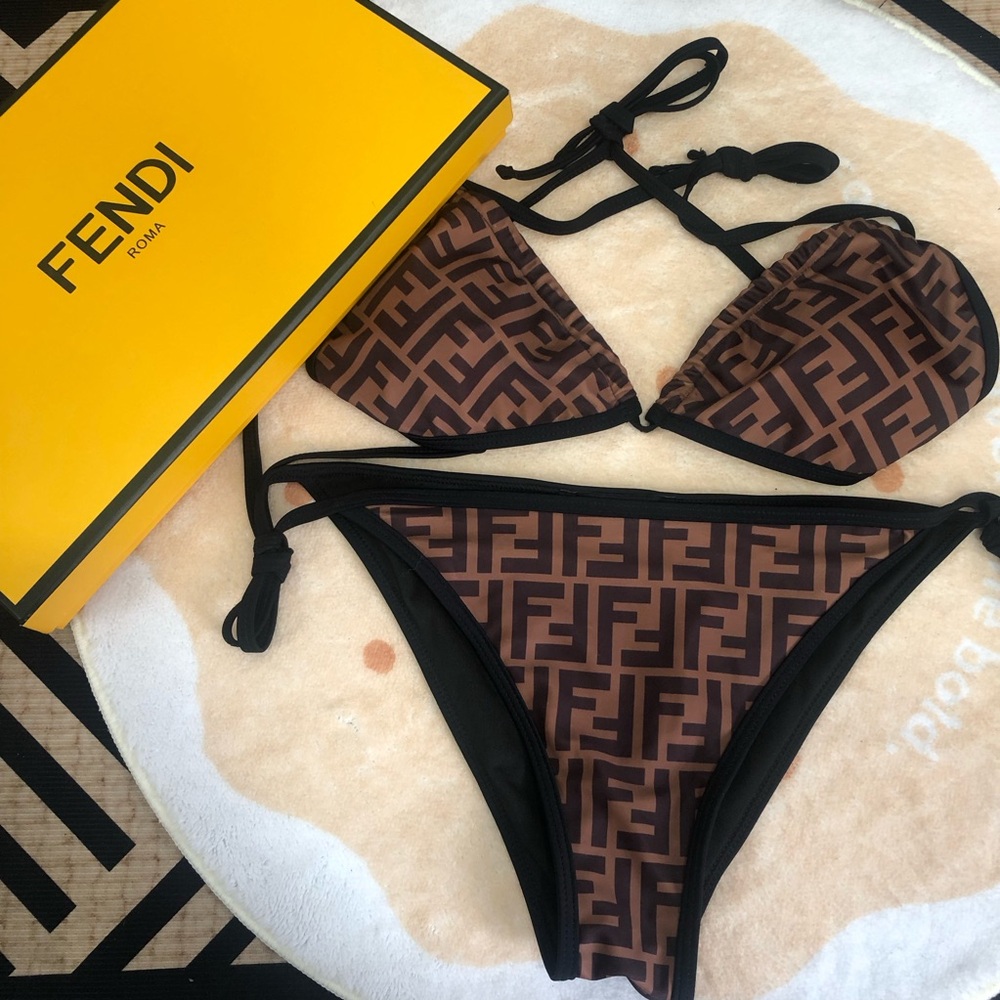Fendi Women’s Brown Bikini